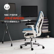 赫曼米勒（HERMAN MILLER） Embody Balance 人体工学椅办公椅电脑椅 碳黑色-白背 钛合金脚