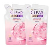 京喜特价：清扬（CLEAR）樱花洗发水 袋装200g*2【随机款】