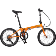 PLUS会员：DAHON 大行 P8 折叠自行车 KBC083 橙色 20英寸 8速