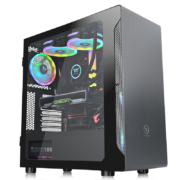 618预售、PLUS会员: Thermaltake 启航者A1 Pro 钛灰银 机箱水冷电脑主机（支持ATX主板/支持360水冷/磁吸玻璃开窗侧透/U3）