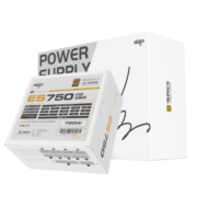 爱国者（aigo）额定750W ES750白色 全模组机箱电脑电源（白色模组线/80plus金牌/双CPU供电/全电压）
