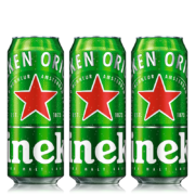 Heineken 喜力 经典 黄啤 500ml*3听