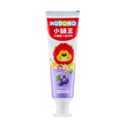 概率券：LION KODOMO 小狮王 木糖醇儿童牙膏 葡萄味 50g