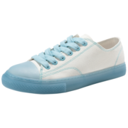 飞跃（Feiyue）官方 变色鞋低帮帆布鞋女2023春季新款街拍百搭休闲鞋9065 9061白蓝 38