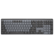 罗技（Logitech）MX 商务低噪无线双模矮轴机械键盘 110键 全尺寸段落青轴