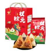 27日0点：JiangNanZhuangYuan 江南状元 粽子 6粽3味礼盒装（招牌鲜肉粽*2只+蜜枣粽*2只+豆沙粽*2只）