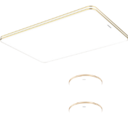 618预售、PLUS会员：Panasonic 松下 明畔客厅吸顶灯 客厅120W+圆卧24W*2