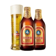 奥古特（Augerta）青岛小棕金啤酒296ml*24瓶 *2件赠500ml*4听
