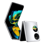 HUAWEI Pocket S 折叠屏手机 40万次折叠认证 512GB 冰霜银 华为小折叠