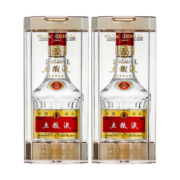 Plus会员:五粮液（WULIANGYE）52度第八代五粮液 浓香型白酒 100ml*2