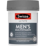 【自营】Swisse斯维诗男性营养复合维生素b族片120片叶酸维生素c