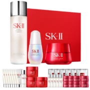 618预售、Plus会员：SK-II 网红套装(神仙水230ml+面霜80g+新一代小灯泡30ml)