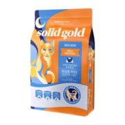 素力高（SolidGold）进口全新猫粮金装金素鸡 每日营养全价鲜肉成猫猫粮高蛋白无谷 【经典鸡肉味】12磅/5.44kg