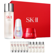 SK-II网红套装sk2(神仙水160ml+面霜50g+新一代小灯泡30ml)skii护肤品