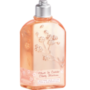 欧舒丹（L'OCCITANE）甜蜜樱花沐浴啫喱250ml 保湿 进口超市 法国进口 有无封口贴随机