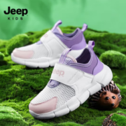 Jeep 吉普 女童透气运动鞋