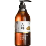 六神生姜健发养护洗发水无硅油控油固根护发根柔顺洗发露750ml