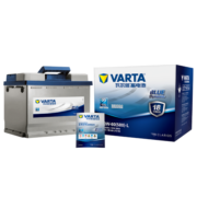 瓦尔塔（VARTA）汽车电瓶蓄电池蓝标L2-400标致207/307/308/408大众朗逸宝来别克