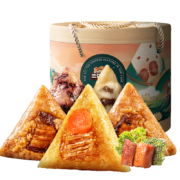 京东百亿补贴：三只松鼠 壹笼粽 1300g