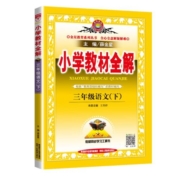 2023春版三年级上下册语文小学教材全解三年级下册语文部编人教版正版 3年级教材课本教材全解解读七彩状元大课堂笔记解析本全套