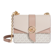 迈克.科尔斯（MICHAEL KORS）【官方直供】MK 女包 小号老花斜挎包32S1GGRC0B VANL SFTPINK