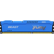 金士顿 (Kingston) FURY 8GB DDR3 1600 台式机内存条 Beast野兽系列 蓝色 骇客神条