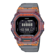 卡西欧（CASIO）【礼物】G-SHOCK GBD-200系列手表计步蓝牙功能防水潮流时尚腕表 GBD-200SM-1A5DR