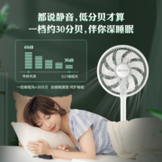 先锋电风扇落地扇大风力台立式宿舍床头台扇小型省电工业风扇家用