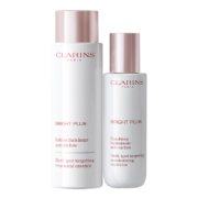 CLARINS 娇韵诗 焕白水乳套装（柔肤水200ml+乳液75ml+赠 牛奶水50ml*3+牛奶乳液15ml*3+小瓷瓶3ml*3+手拎化妆包）