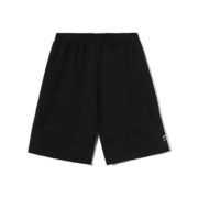 李宁（LI-NING）七分裤男款短裤夏季新款 运动宽松裤系带修身透气大码 AKSS561-1黑色【店长推荐】 L/175 (130-145斤)