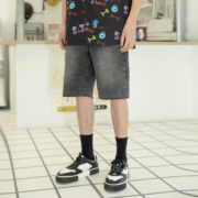 22日10点：gxgjeans 男式水洗牛仔短裤 JC125002E