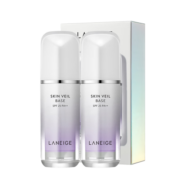 兰芝（LANEIGE）隔离霜妆前乳 雪纱丝柔淡紫色30ml *2双支(修饰泛黄提亮肤色)