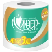 【肖战推荐】心相印心柔卷纸4层180g10卷卫生纸巾卷筒纸厕纸