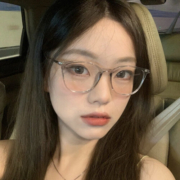 Erilles 潮流防蓝光6g眼镜女圆框tr时尚眼镜框男网红素颜街拍平光眼镜架 冷茶色 161升级防蓝光镜片