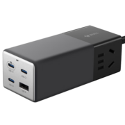 公牛（BULL）氮化镓100W充电器快充笔记本插座/插线板/插排/接线板 USB（3C1A）+2插孔 全长1.5米 GNV-MC1102