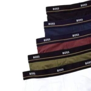 BOSS Hugo Boss 雨果·博斯 男士弹力棉平角内裤5条装
