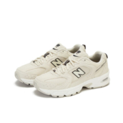 NEW BALANCE【618预售】NB官方男鞋女鞋530系列简约百搭休闲鞋复古老爹鞋 月光米 MR530SH 36(脚长22cm)