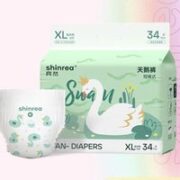 shinrea 爽然 天鹅裤 宝宝拉拉裤 XL34片