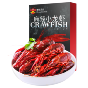 DeYAN德炎 麻辣小龙虾整虾 800g 3-5钱 净虾380g 20-30只 整虾加热即食