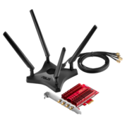 华硕（ASUS）PCE-AC88 双频3100M 台式机NAS wifi接收器 低辐射 无线PCI-E网卡