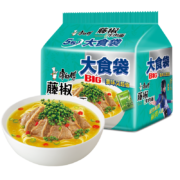 康师傅 大食袋 藤椒方便面5袋*3件
