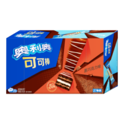 奥利奥（Oreo） 可可棒 巧克棒 浓情黑巧克力味涂层威化饼干 休闲零食饼干 27条-黑巧克力味313.2 g