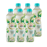 Malee泰国进口 玛丽香水椰子水 0添加0脂肪 350ml*6瓶