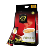中原（TRUNG NGUYEN）g7黑咖啡美式纯咖啡粉30杯防困饮料速溶特浓咖啡粉越南进口 G7原味100条装