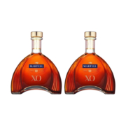 黑卡会员：MARTELL 马爹利 XO 法国干邑白兰地 40度 700毫升 双支