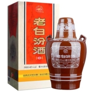 山西杏花村酒 老白汾酒45度坛汾475mL*1瓶盒装清香型纯粮食白酒