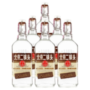 永丰牌 北京二锅头清香型白酒 出口小方瓶 老熟纯粮食酒 50度咖方 500ml*6瓶装