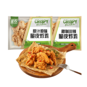 圣农（sunner） 脆皮炸鸡半成品鸡肉调理裹粉速食韩式炸鸡小食 原味3包+川辣3包共1.5kg