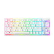 雷蛇 RAZER 噬魂金蝎V2无线竞技版 线性光学矮轴 机械键盘 RGB幻彩灯效 无线蓝牙5.0 白色