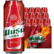 WUSU 乌苏啤酒 红乌苏 500ml*12罐